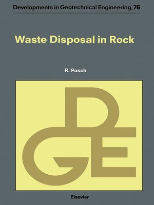 cover image of Waste Disposal in Rock